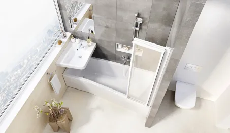 BeHappy II kád 160x75 balos, fehér