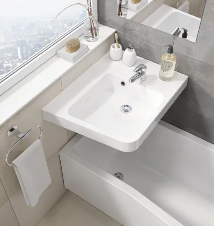 BeHappy II kád 160x75 balos, fehér