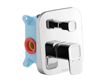 10° falba süllyesztett csaptelep váltóval TD 065.00CR, króm, R-boxhoz