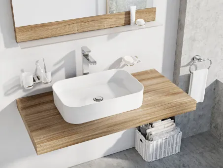 Ceramic Slim R 55 kerámiamosdó fehér