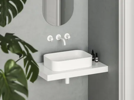 Ceramic Slim R 55 kerámiamosdó matt fehér