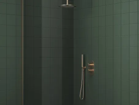 Espirit falba süllyesztett termosztátos csaptelep, kétutas, beslő egység nélkül ES 063.60RGB.O2.RB07C, Rose Gold Brushed