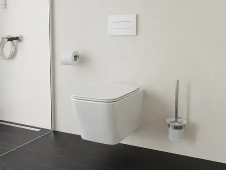 Natural RimOff fali WC szett, fehér