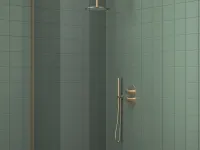 Espirit falba süllyesztett termosztátos csaptelep, kétutas, beslő egység nélkül ES 063.60GLB.O2.RB07C, Gold Brushed