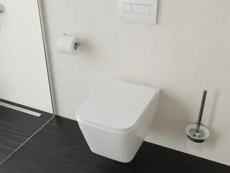 Natural RimOff fali WC szett, fehér