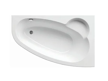 Asymmetric 150x100 akrilkád jobb (hófehér)