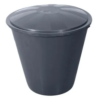 ECOTANK szürke, kerek esővízgyűjtő 210 literes