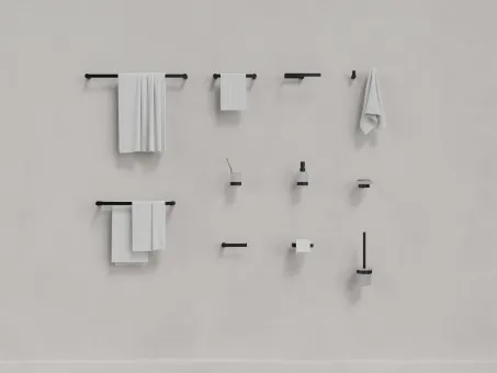 Fold FD 110.20BLM akasztó, matt fekete