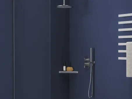 Espirit falba süllyesztett csaptelep, kétutas, belső egység nélkül ES 065.00CR.O2.RB07E, Chrome