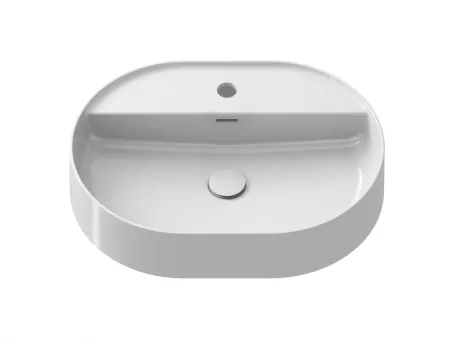 Ceramic Slim Shelf O 55 kerámiamosdó fehér