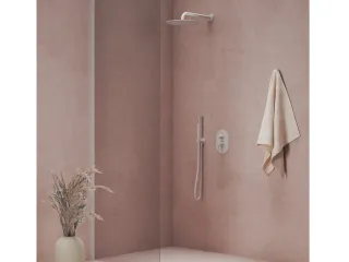 Espirit falba süllyesztett csaptelep, kétutas, belső egység nélkül ES 065.10WV.O2.RB07E, White Velvet