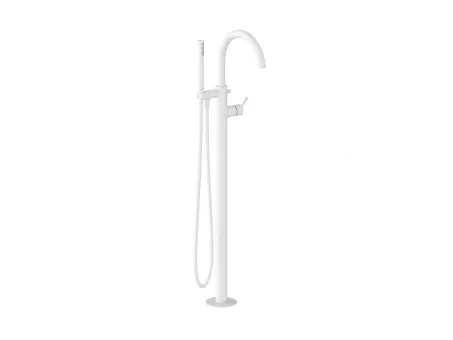 Espirit padlón álló kádcsaptelep szettel ES 080.10WV.RB07G, White Velvet