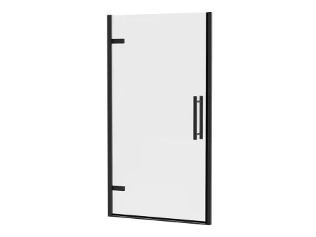 COOL! COSD1-80 zuhanyajtó fekete+transparent