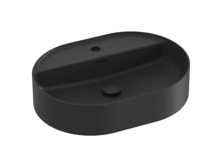 Ceramic Slim Shelf O 55 kerámiamosdó matt fekete