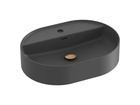Ceramic Slim Shelf O 55 kerámiamosdó antracit