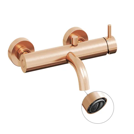 Espirit fali kádcsaptelep zuhanyszett nélkül ES 022.60RGB, Rose Gold Brushed