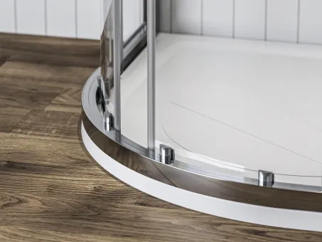 Blix II NBLCP4 80x80 zuhanykabin krómhatású+transparent