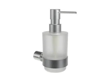 Fold FD 231.30SSB szappanadagoló-tartó adagolóval, szálcsiszolt rozsdamentes acél