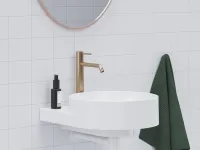 Espirit álló mosdócsaptelep BeCool 250 mm leeresztő nélkül ES 014.61RGB, Rose Gold Brushed