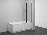 CVS2-100 jobb kádparaván fekete+transparent