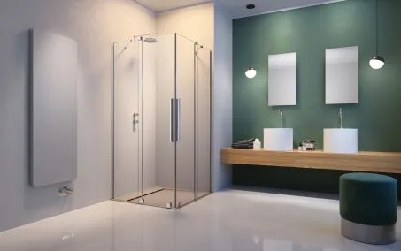 Furo KDD szögletes zuhanykabin 120x90 átlátszó