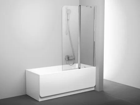 CVS2-100 jobb kádparaván krómhatású+transparent