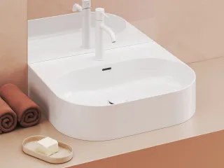 Ceramic Slim Wall O 55 kerámiamosdó fehér