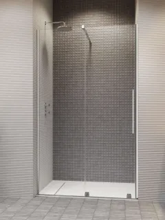 Furo DWJ zuhanyajtó 150 átlátszó jobbos