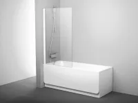 PVS1-80 kádparaván fehér+transparent