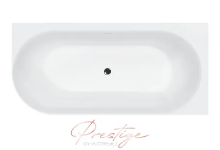 Lily különleges műmárvány kád 175x82 fehér előlappal, balos