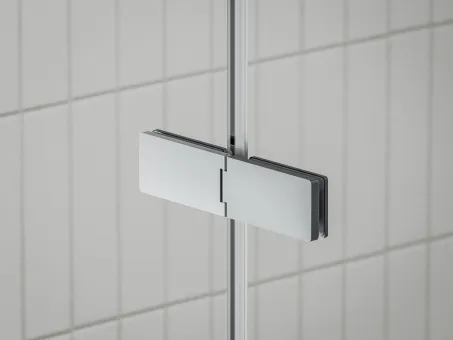 COOL! COSD2-110 zuhanyajtó krómhatású+transparent