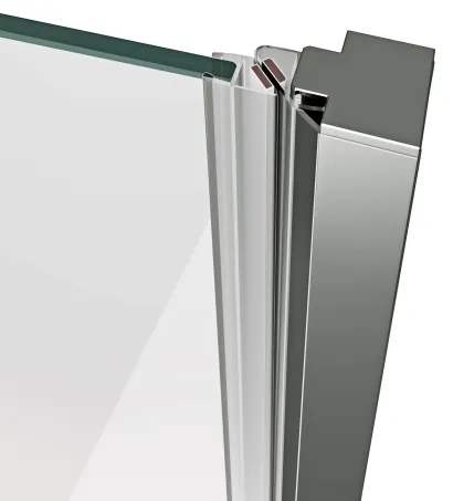 COOL! COSD2-110 zuhanyajtó krómhatású+transparent