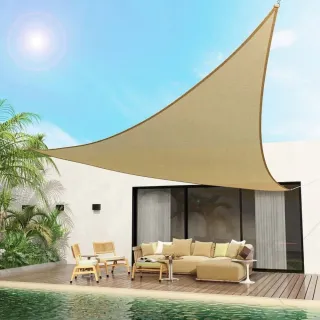 Napvitorla 5*5*5 m háromszög alakú NVHDPE355H
