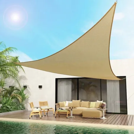 Napvitorla 5*5*5 m háromszög alakú NVHDPE355H