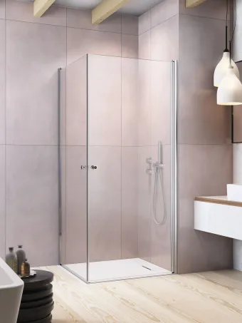 Eos KDD I szögletes zuhanykabin 90x90 átlátszó