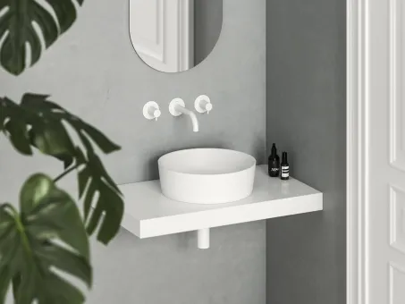 Uni Slim 40 kerámiamosdó, matt fehér