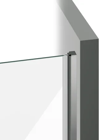 COOL! COSD2-120 zuhanyajtó krómhatású+transparent