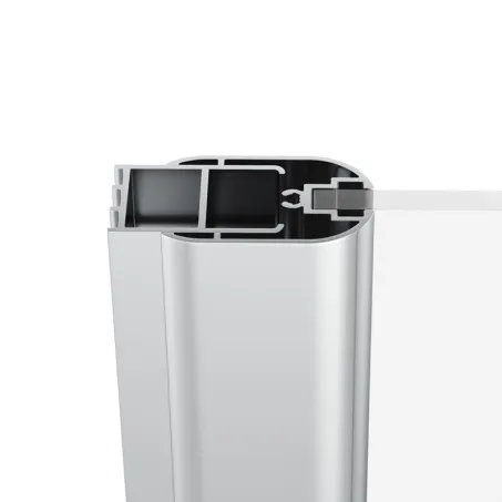 Chrome CSD2-110 zuhanyajtó szatén+transparent