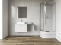 Blix II NBLCP4 Sabina 90x90 zuhanykabin krómhatású+transparent