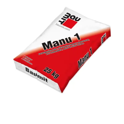 Baumit Manu 1 mész-cement alapvakolat 25kg/zsák