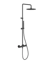 Espirit termosztátos zuhanyoszlop szettel ES 091.20BLM, Black Matt