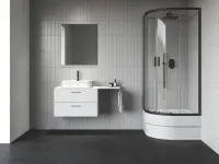 Blix II NBLCP4 Sabina 90x90 zuhanykabin fekete+transparent