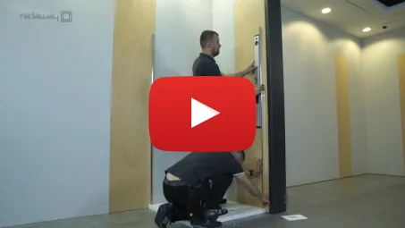 Idea Brushed GunMetal KDD szögletes szálcsiszolt fegyvermetál zuhanykabin 100x90 átlátszó