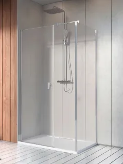 Nes 8 KDS I szögletes zuhanykabin 120x75 átlátszó balos