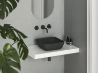 Uni Slim 38 S kerámiamosdó, matt fekete