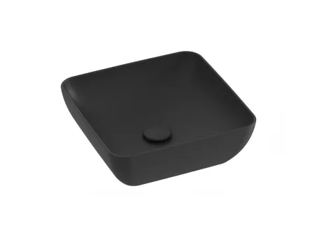 Uni Slim 38 S kerámiamosdó, matt fekete