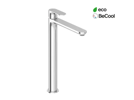 Eleganta álló mosdócsaptelep BeCool 335 mm leeresztő nélkül EL 015.01CR, Chrome