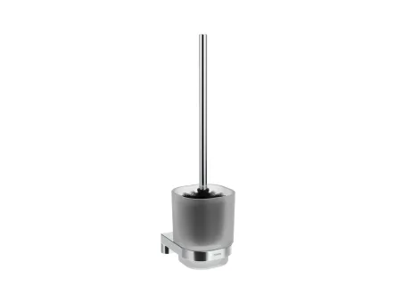 Chrome CR II 410.00CR WC-kefe-tartó kefével és tartállyal, króm