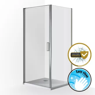 Wellis Quadrum szögletes zuhanykabin 90x90x190 WC00482