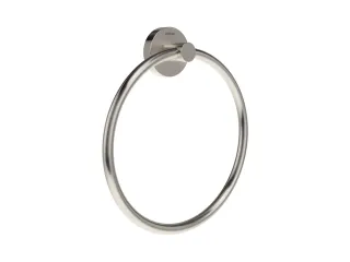 Kona KN 300.30SSB kör alakú törölközőtartó, szálcsiszolt rozsdamentes acél